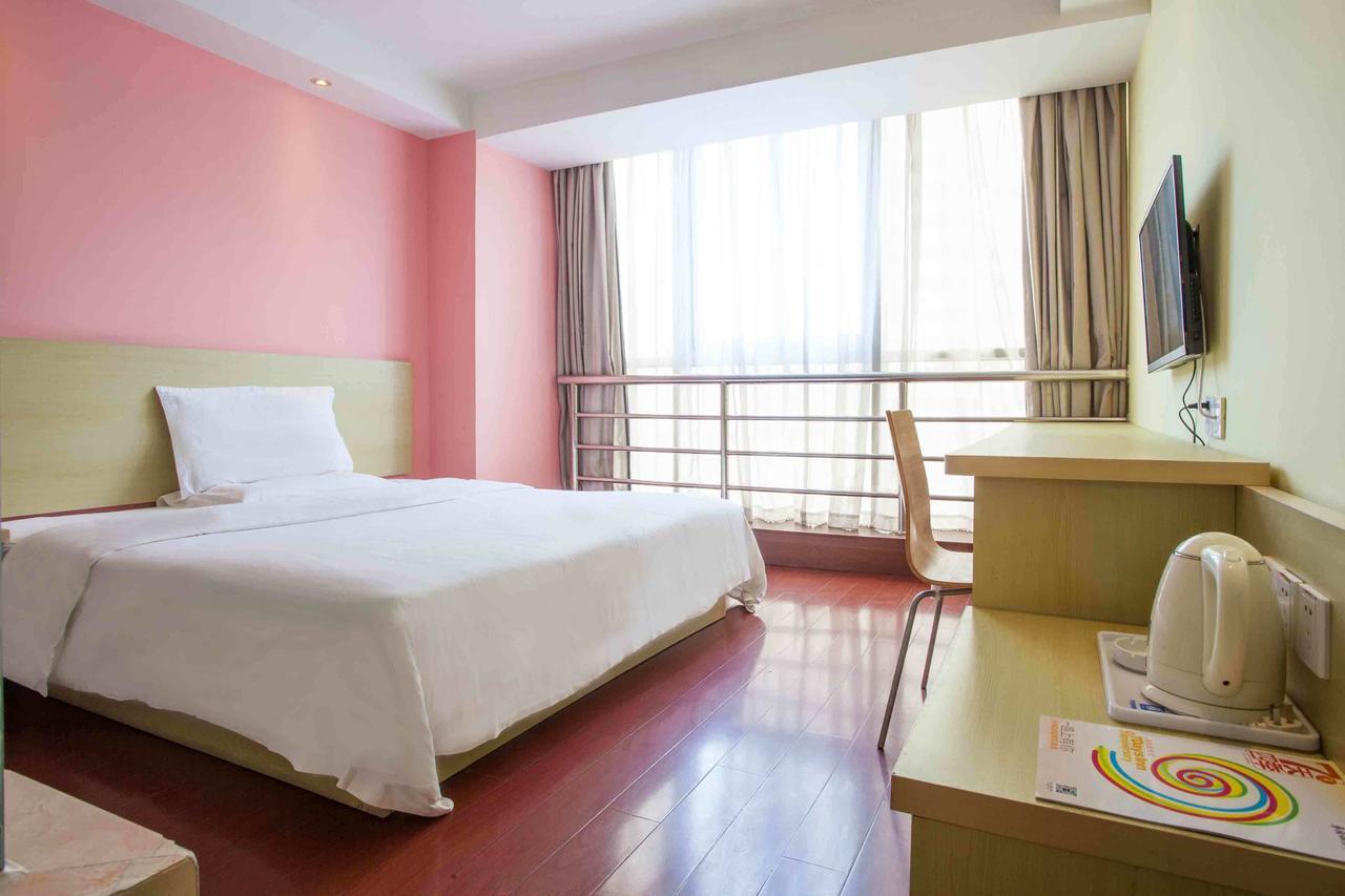7Days Inn Nanjing Xinjiekou Shanghai Road Subway Station Εξωτερικό φωτογραφία